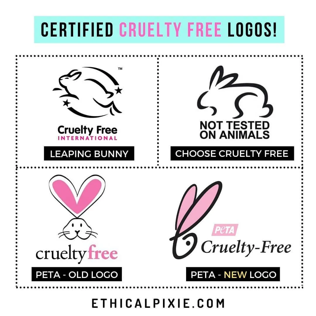 logo on vegan products